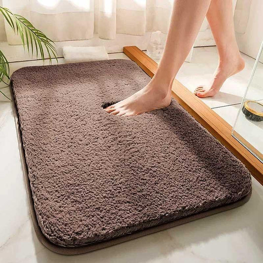 Tapete para Banheiro Antiderrapante Absorvente Plushy